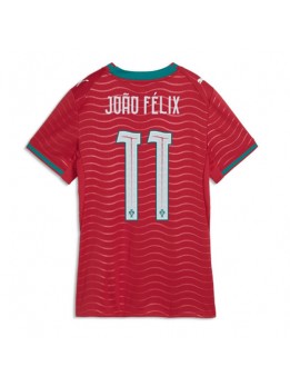 Portugal Joao Felix #11 Replika Hemmakläder Dam VM 2026 Kortärmad